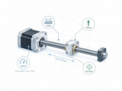 Lead Screw Stepper Motor Selection Guide: Lead, Thrust, Speed and Accuracy Lead Screw Stepper Motor Selection Guide: Lead, Thrust, Speed and Accuracy