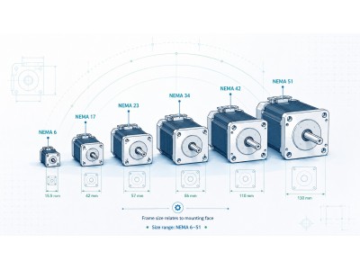 NEMA Stepper Motor Size Guide: NEMA 6 to NEMA 51 NEMA Stepper Motor Size Guide: NEMA 6 to NEMA 51
