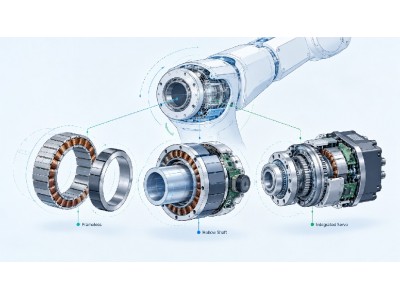 Robot Joint Motor Selection Guide: Frameless, Hollow-Shaft and Integrated Servo Motors