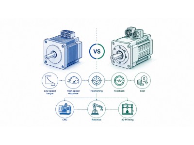 Stepper Motor vs Servo Motor: How to Choose the Right Motor for Your Application Stepper Motor vs Servo Motor: How to Choose the Right Motor for Your Application