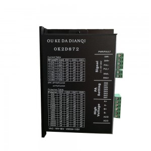 NEMA 34 Stepper Motor Drive 2.4-7.2A 24-110VDC/18-80VAC OK2D872