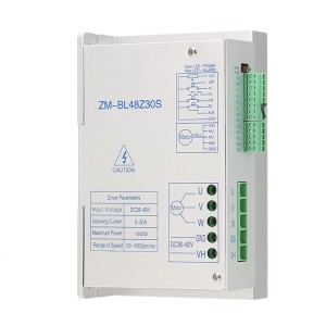 ZM-BL48Z30S Digital Brushless DC Motor Drive Controller 30-60 VDC Max 30A 1400W