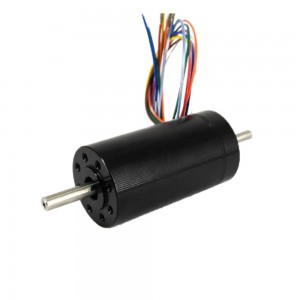 24V 20000RPM 0.05Nm 85W 4.0A Φ30x56mm Brushless Coreless DC Motor Dual Shaft