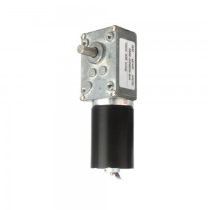 24V 80RPM 0.9Nm 22W Φ36mm Geared Brushless DC Drive Motor Worm Gearbox