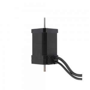 Dual Shaft 24V 3000RPM 0.2Nm 65W 3.5A 42x42x70mm Brushless DC Motor with Rear Shaft