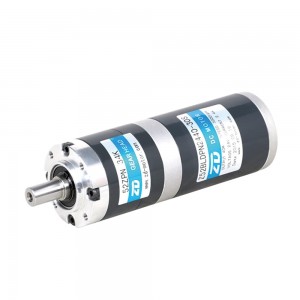 Φ52mm 24V 60W 560RPM 0.91Nm Geared Brushless DC Motor Reduction Ratio 5.36:1 Planetary Gearbox