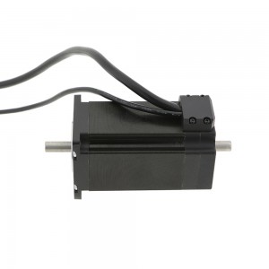 Dual Shaft 24V 3700RPM 0.6Nm 200W 12.0A 57x57x101mm Brushless DC Motor with Rear Shaft