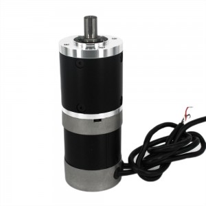 24V 400RPM 2.0Nm 100W Φ57mm Geared Brushless DC Motor Reduction Ratio 10:1 Planetary Gearbox
