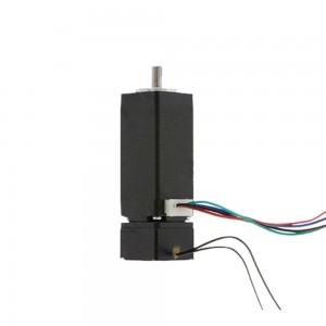 NEMA 8 Stepper Motor L=38mm 0.6A 0.04Nm with 24V Electromagnetic Brake