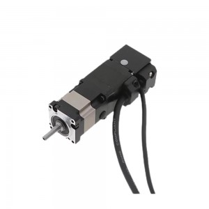 NEMA 11 Geared Stepper Motor L=33mm with Reduction Ratio 20:1 Square Planetary Gearbox & 24V Brake