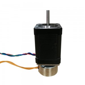 NEMA 17 Stepper Motor L=60mm 2.1A 0.65Nm/92.3oz.in with 24V Mechanical Brake