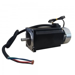 NEMA 24 Stepper Motor L=100mm 4.24A 4Nm/568oz.in with 24V Mechanical Brake