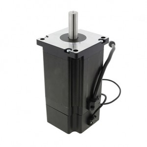 2 Phase NEMA 42 Stepper Motor 1.8deg 6.0A 20Nm/2840oz.in with 24V Electromagnetic Brake