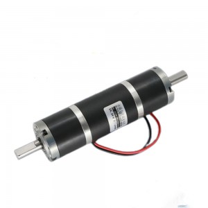 24V 32RPM 4.8Nm Φ42mm Double Geared DC Motor Planetary Gearbox