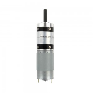 24V 10RPM 2.0Nm Φ28mm Geared DC Motor Reduction Planetary Gearbox