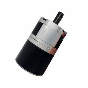 Short 24V 125RPM 5.6Nm Φ60mm Geared DC Motor Ultrathin Reduction Planetary Gearbox