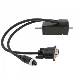 NEMA 11 Dual Shaft Closed-loop Encoder Stepper Motor 2.0A 0.12Nm/17.04oz.in with Rear Shaft