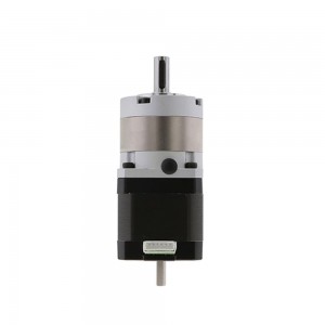 NEMA 17 Stepper Motor 0.9deg Dual Shaft L=40mm with Gear Ratio 10:1 High Precision Planetary Gearbox