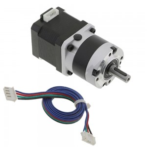 NEMA 17 Stepper Motor L=40mm 2.0A 0.45Nm with Gear Ratio 50:1 45arc-min Planetary Gearbox