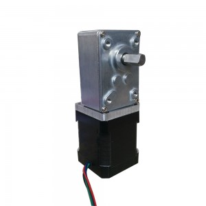 NEMA 17 Stepper Motor L=48mm 2.0A with Gear Ratio 50:1 Worm Gearbox Reducer