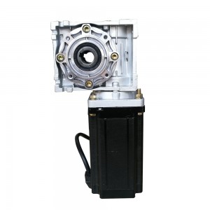 NEMA 34 Stepper Motor L=151mm 6.0A with Gear Ratio 50:1 RV40 Worm Gearbox