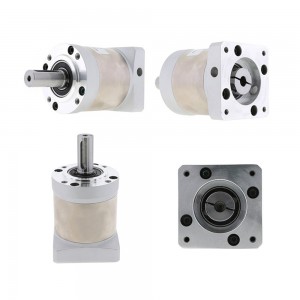 PLE60 High Precision Round Planetary Gearbox Gear Ratio 100:1 Backlash 20arcmin for NEMA 23 Motor