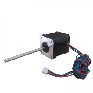 Moteur Pas-à-pas Nema 17 Double Arbre - 0.9 Deg, 44Ncm, 1.68A, 42x48mm, Pour CNC/impression 3D, Neuf