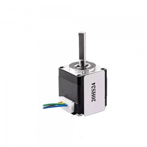 NEMA 8 Stepper Motor Bipolar 1.8deg 0.4A 0.01Nm/1.42oz.in 20x24mm 4 Wires