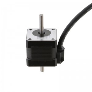 NEMA 14 Stepper Motor Dual Shaft Bipolar 1.8deg 1.0A 0.14Nm/19.88oz.in 35x34mm with Rear Shaft