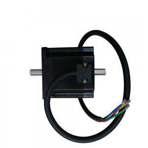 NEMA 23 Stepper Motor Dual Shaft Bipolar 1.8deg 2.8A 1.2Nm/170.4oz.in 57x56mm with Rear Shaft
