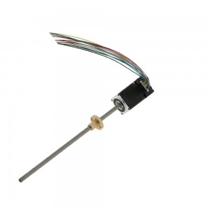 NEMA 11 Integrated Linear Stepper Servo Motor Lead 2mm Screw Length 96mm with 1000PPR Encoder 
