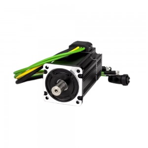 PSM8075D Integrated Low Voltage DC Servo Motor 80mm EtherCAT 3000RPM 750W 2.4Nm 48V Drive & 17-bit Absolute Encoder