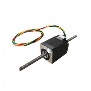 NEMA 8 Non-captive Linear Actuator Stepper Motor L=30mm Lead 2mm Length 100mm