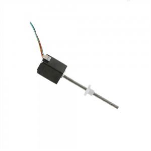 Size 20mm NEMA 8 Linear Actuator External Stepper Motor 30mm Stack 0.6A Lead 2mm Screw Length 100mm