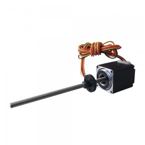 Size 28mm NEMA 11 Linear Actuator External Stepper Motor 34mm Stack 0.75A Lead 2mm Screw Length 150mm