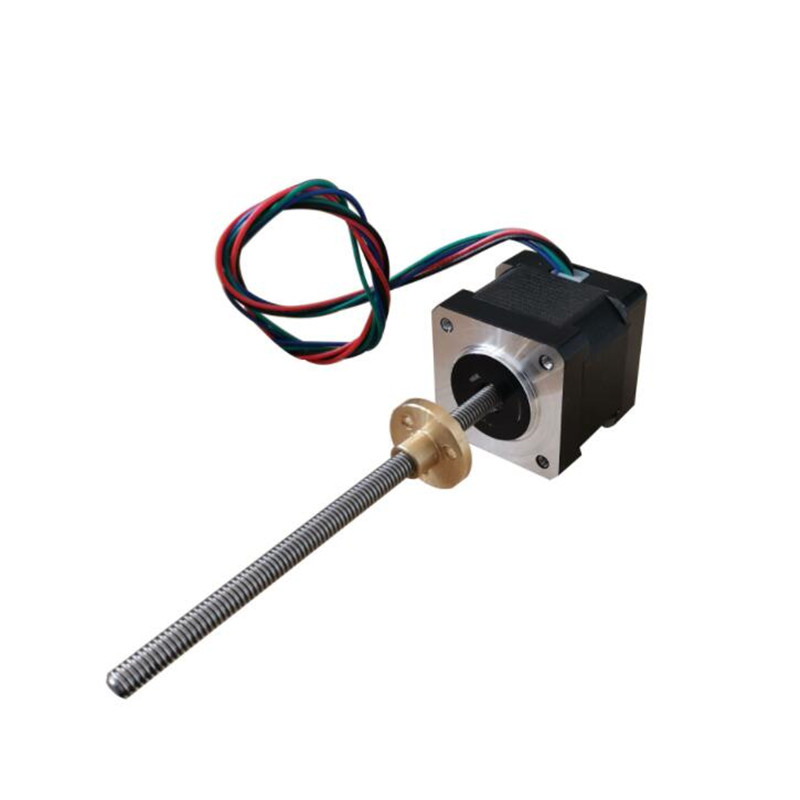NEMA 14 External Linear Actuator Stepper Motor 34mm Stack 1A Dia. 8mm