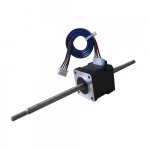 NEMA 14 Non-captive Linear Actuator Stepper Motor 34mm Stack 1.0A Lead 2mm Screw Length 180mm