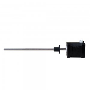 NEMA 17 External Linear Actuator Stepper Motor 48mm Stack 1.68A Lead 8mm Screw Length 300mm