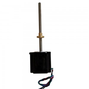 Size 57mm NEMA 23 Linear Actuator External Stepper Motor 56mm Stack 2.8A Lead 8mm Screw Length 300mm
