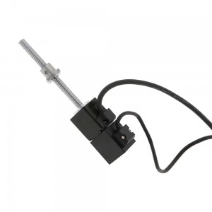 NEMA 11 Ball Screw Linear Actuator Stepper Motor 33mm Stack 1.0A Lead 2mm with 24V Electromagnetic Brake