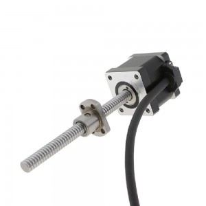 NEMA 14 Ball Screw Linear Actuator Stepper Motor 34mm Stack 1.5A Lead 2mm Length 100mm