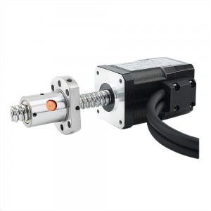 NEMA 17 Closed-loop Ball Screw Linear Actuator Stepper Motor Stack 48mm Lead 4mm with 1000PPR Encoder