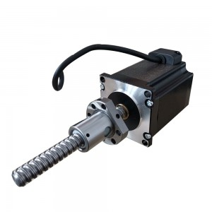 NEMA 23 Ball Screw Linear Actuator Stepper Motor 76mm Stack 4.2A Lead 4mm Length 200mm