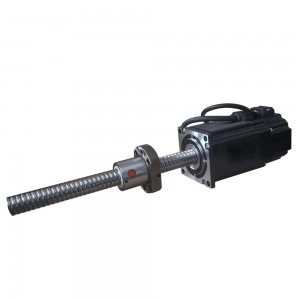 NEMA 23 Ball Screw Linear Actuator Stepper Motor 76mm Stack Lead 10mm Length 300mm with Electromagnetic Brake