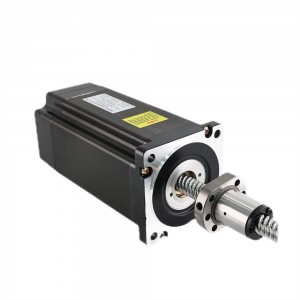 NEMA 34 Closed-loop Ball Screw Linear Actuator Stepper Motor Stack 80mm Lead 5mm with 1000PPR Encoder