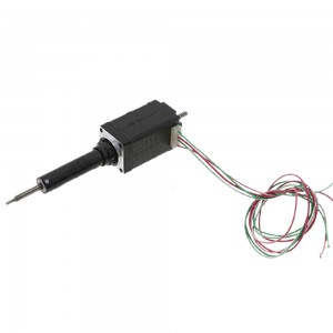 NEMA 8 Captive Linear Actuator Stepper Motor Double Stack 0.5A Lead 2mm Travel 38.1mm
