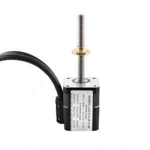 NEMA 17 Closed-loop External Linear Actuator Stepper Motor Stack 48mm Lead 2mm with 1000CPR Encoder