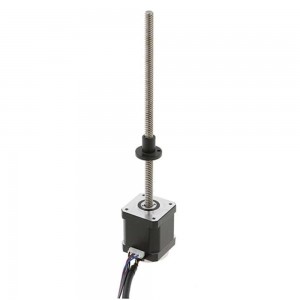 NEMA 17 Closed-loop External Linear Actuator Stepper Motor Stack 48mm Lead 8mm 1000PPR Encoder