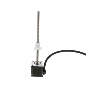 Size 35mm NEMA 14 External Linear Actuator Stepper Motor Double Stack 1.5A Lead 1.27mm Screw Length 150mm