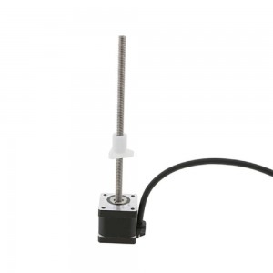 Size 35mm NEMA 14 External Linear Actuator Stepper Motor Double Stack 1.5A Lead 4.8768mm Screw Length 150mm